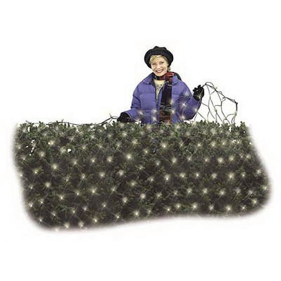 Holiday Wonderland 70 Light 4' x 6' Cool White Micro LED Net Light Set, Each