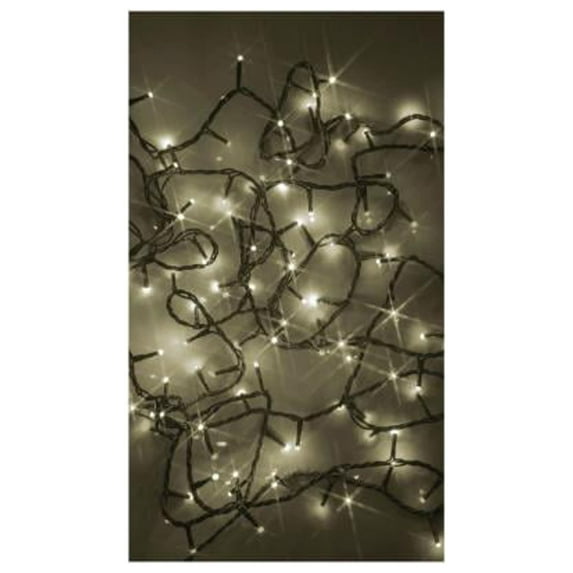 Holiday Wonderland SL100WWTW LED Compact String 100-Light Set, Micro, Twinkling Warm White - Quantity 1