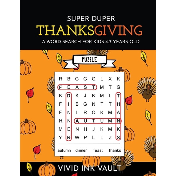 Holiday Word Searches for 4-7 Year Old Children: SUPER DUPER ...