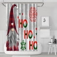 thumbnail image 1 of Holiday Xmas Snowflake Gnomes Short Shower Curtains,Washable Bathtub Curtains with Hooks Basic Polyester Fabric Bathroom Curtains for Bathroom Bathtub Autumn Holiday, 1 of 5