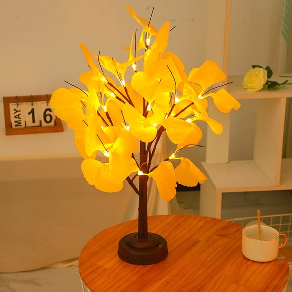 Holiday decoration small tree lights, low-power and high-brightness led lamp beads, usb charging, with remote control.