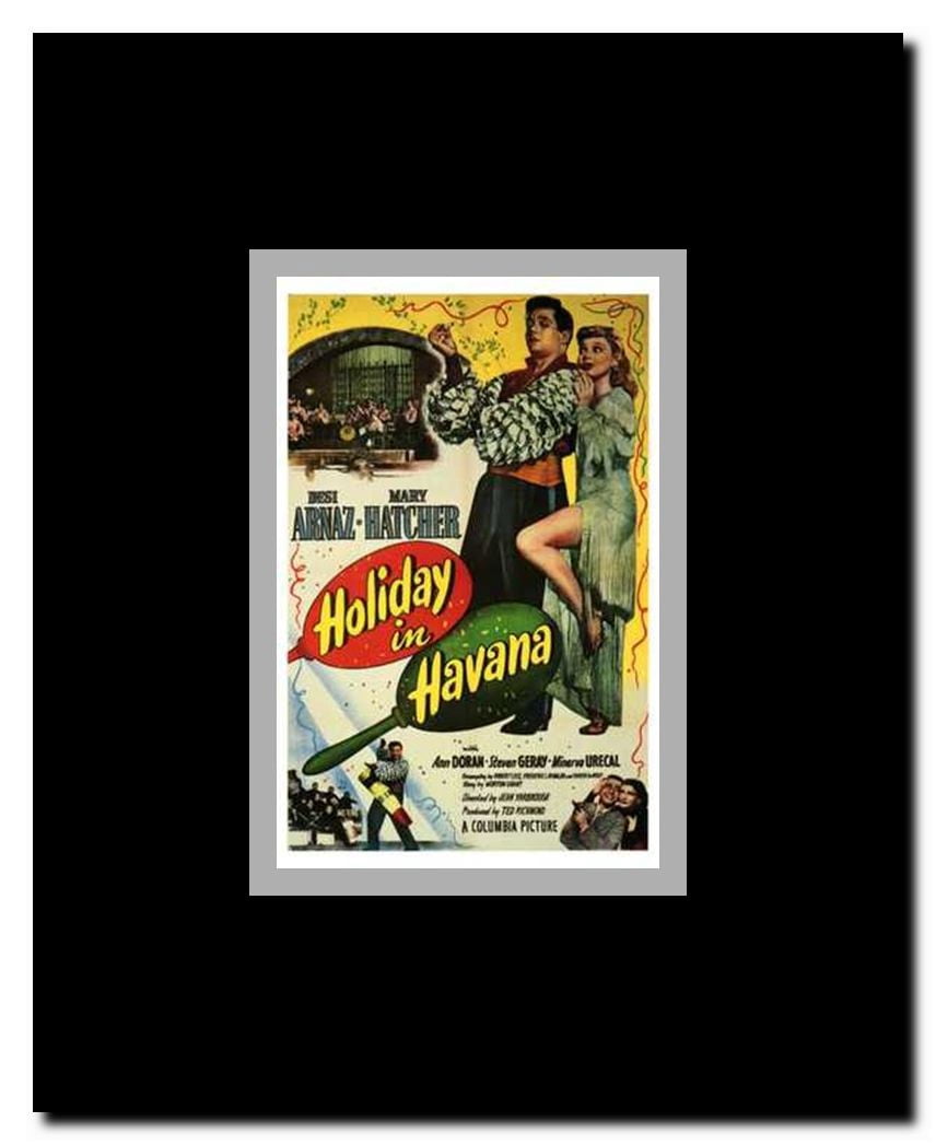 Holiday in Havana Framed Movie Poster