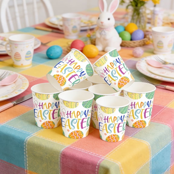 Holiday products, 20-pack Disposable Paper Cups Easter Paper Cups - Durables Drinking Cups Suitable For All Kinds Of Beverages And Everyday Use