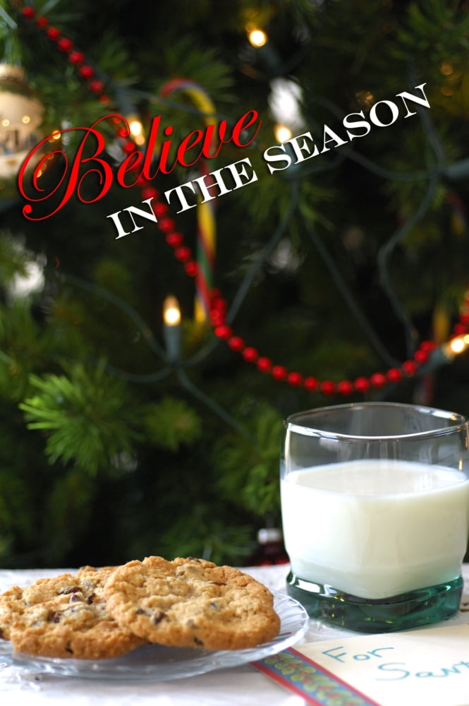 Holiday still life Christmas cookies & milk for Santa Property released Canvas Art - Cindy Miller Hopkins  Danita Delimont (11 x 16)