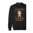 thumbnail image 1 of Holidays Baking Team Gingerbread Christmas Holidays Funny DT Crewneck Sweatshirt, 1 of 2