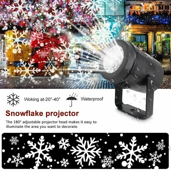 Holidays Season Led Lights Projector Garden Decor Party Outdoor Lamp