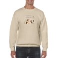 thumbnail image 1 of Holidogs Collection C. Sweatshirt Men -Victoria Barnes Designs, Male XX-Large, 1 of 4