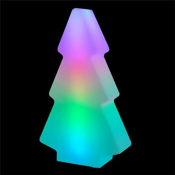 Holidynamics LED Color Changing Outdoor Plastic 43in Christmas Tree Display