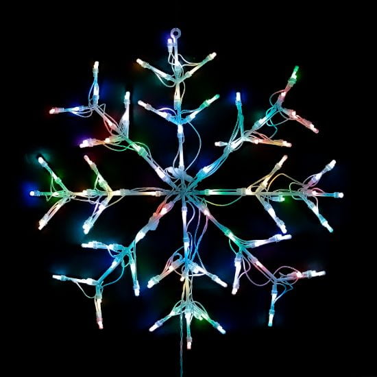 Dynamic RGB Snowflake 28"