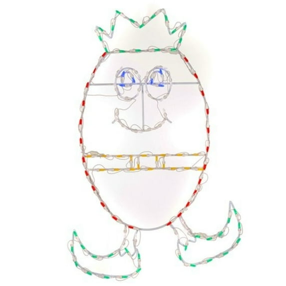Holidynamics LED Outdoor Metal Frame 48in Jester Elf Christmas Display