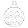 thumbnail image 1 of Holidynamics LED Outdoor Metal Frame 48in Ornament with Polka-Dots Christmas Display, 1 of 5