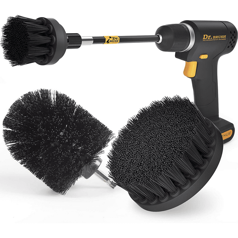 Grout Scrubber Brush for Shower, Tile Cleaning Tool with Long