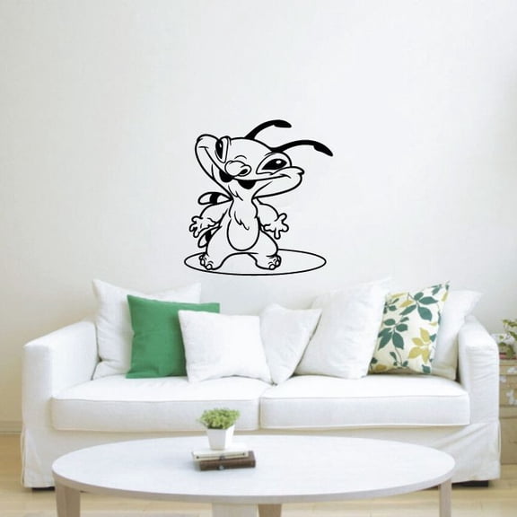 Holio Experiment 606 Experiment 626 Kids Cartoon Wall Sticker Art Decal for Boys Girls Room Bedroom Kindergarten Nursery House Fun Home Decors Stickers Wall Art Vinyl Decoration Size (10x8 inch)