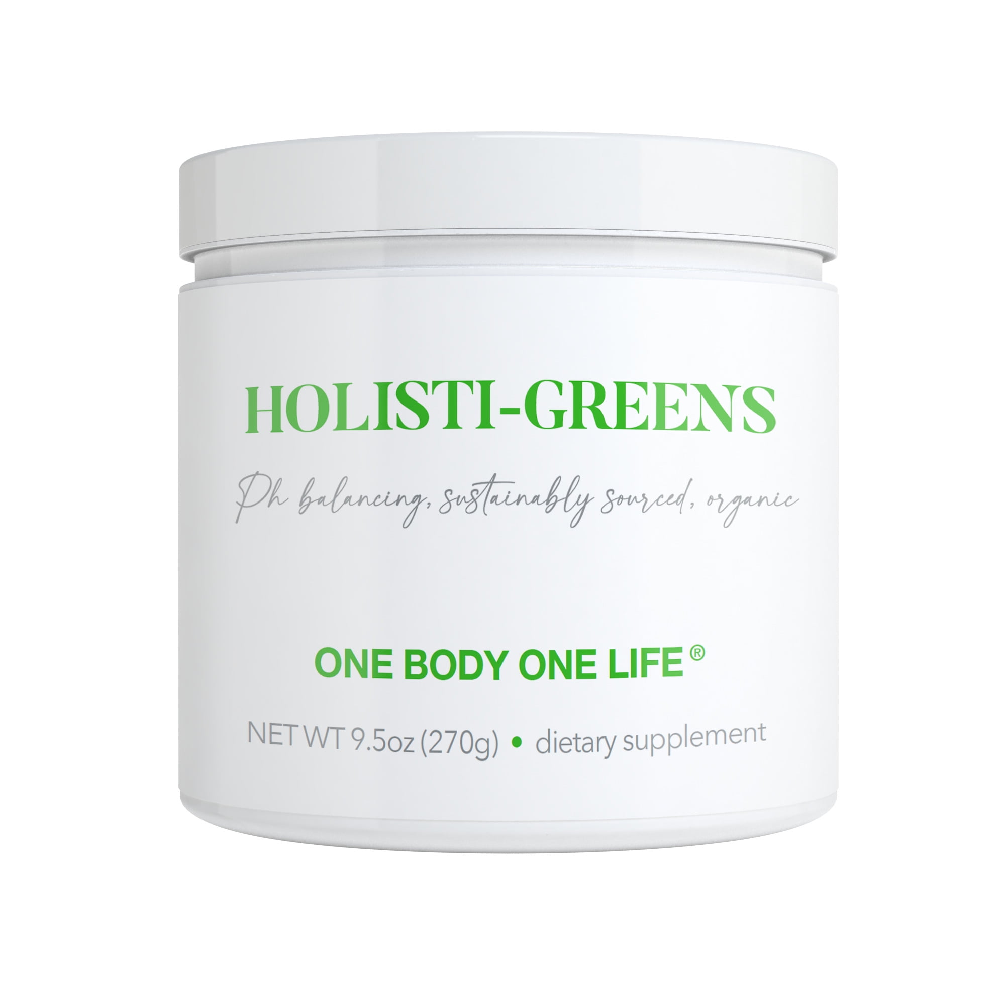 Holisti-Greens Organic Super Greens Powder, Sugar Free, 30 servings Men & Woman