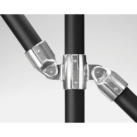 Hollaender Adj. Cross Tee,Fr Pipe Sz 2 in