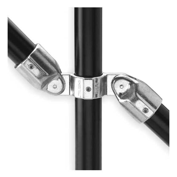 Structural Fitting, Cross, Aluminum, 2 in Pipe Size, 32510 lb Tensile Strength