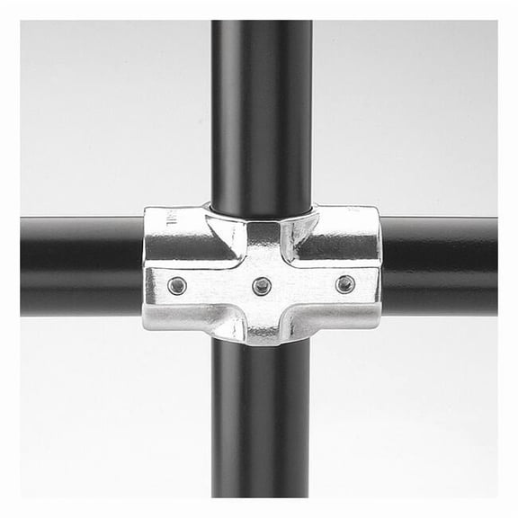 Structural Pipe Fitting, Cross, Aluminum, 1.25 in Pipe Size, 32510 lb Tensile Strength