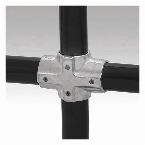 Structural Pipe Fitting, Cross, Aluminum, 2 in Pipe Size, 32510 lb Tensile Strength 7-9