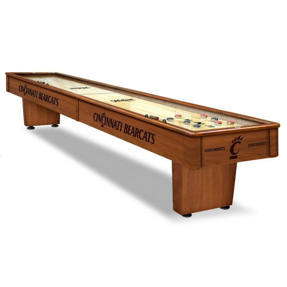 University of Cincinnati 12 ft. Shuffleboard Table
