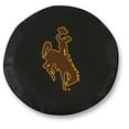 thumbnail image 1 of Wyoming Cowboys 29'' x 8'' Tire Cover, 1 of 2