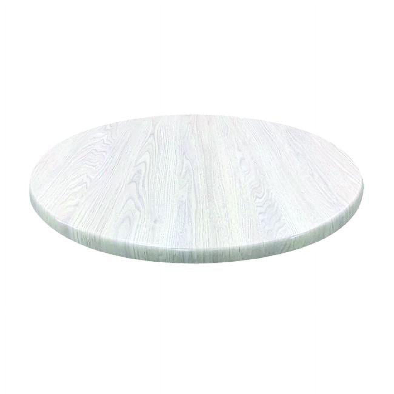 Holland Bar Stool 30 in. Dia. White Ash, Indoor & Outdoor AllSeason