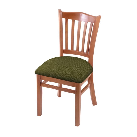 Holland Bar Stool 3120 18" Chair with Medium Finish and Graph Parrot Seat