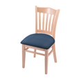 thumbnail image 1 of Armless Chair in Natural Finish with Rein Bay Seat, 1 of 2