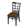 thumbnail image 1 of Holland Bar Stool 3130 18" Chair with Black Finish and Canter Thatch Seat, 1 of 2