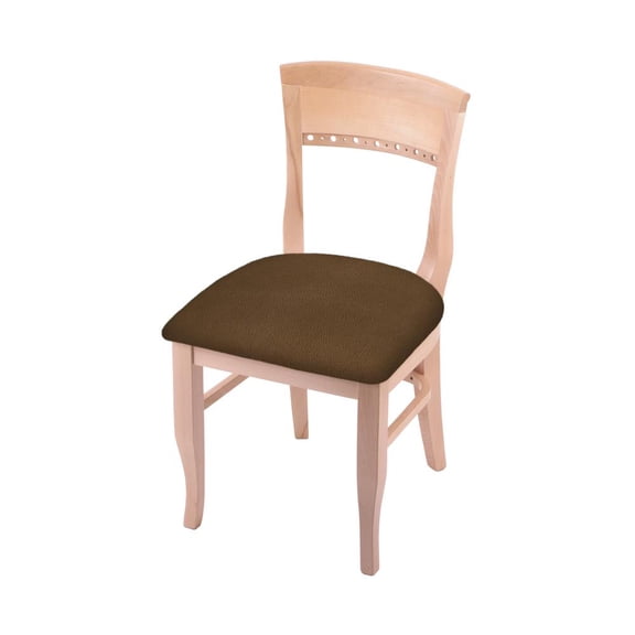 Holland Bar Stool 3160 18" Chair with Natural Finish and Rein Thatch Seat