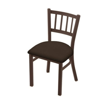 Holland Bar Stool 610 Contessa 18" Chair with Bronze Finish and Rein Coffee Seat