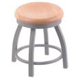 thumbnail image 1 of XL 802 Misha 36" Swivel Extra Tall Bar Stool with Black Wrinkle Finish and Natural Maple Seat, 1 of 2