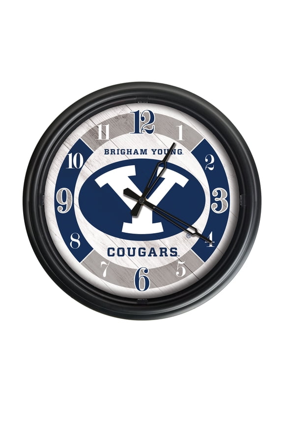 Brigham Young University Indoor/Outdoor LED Wall Clock