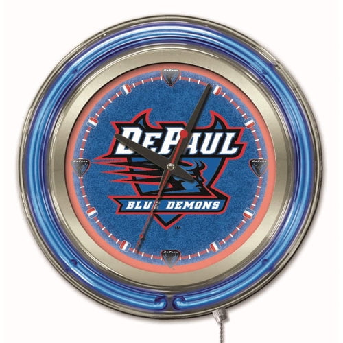 DePaul Blue Demons 15" Neon Clock
