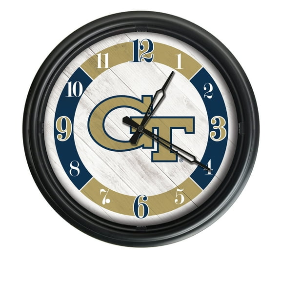Georgia Tech Indoor/Outdoor LED Wall Clock