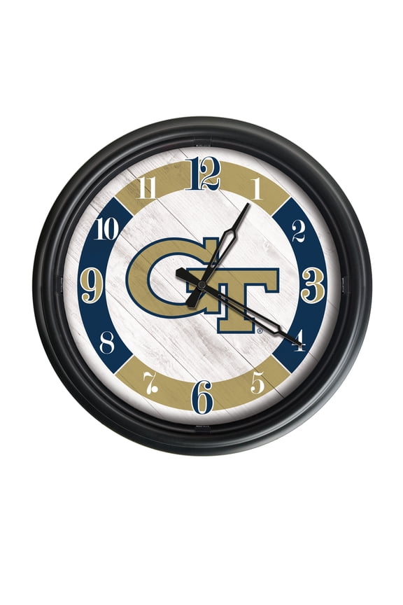 Georgia Tech Indoor/Outdoor LED Wall Clock