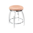 thumbnail image 1 of Holland Bar Stool Co Misha Swivel Dining Stool with Wood Seat, 1 of 2