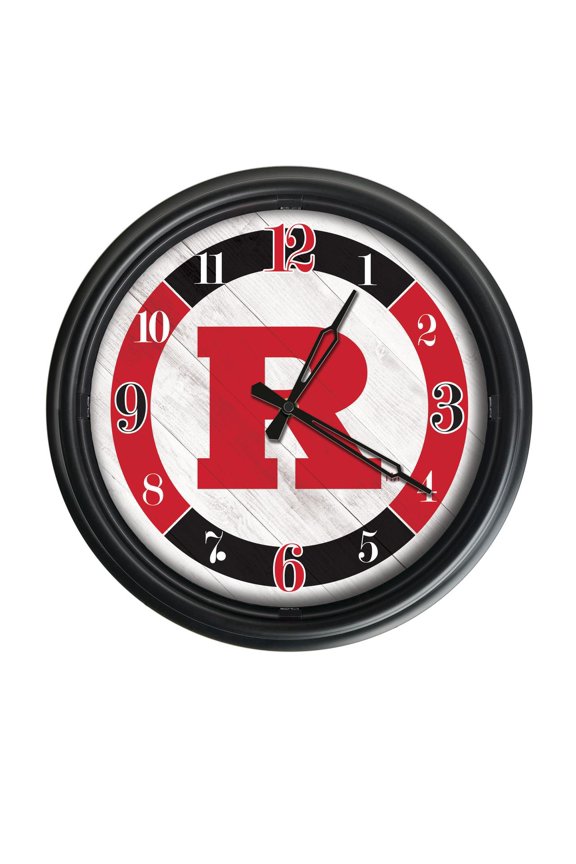 Rutgers Indoor/Outdoor LED Wall Clock