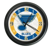 Holland Bar Stool Co. St Louis Blues Indoor/Outdoor LED Wall Clock