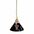 thumbnail image 1 of Texas Tech Red Raiders Gold Chain Single Shade Billiard Light, 1 of 7