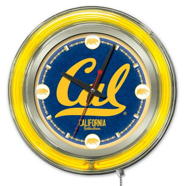University of California 15" Double Neon Wall Clock