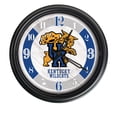 thumbnail image 1 of University of Kentucky (Cat) Indoor/Outdoor LED Wall Clock, 1 of 7