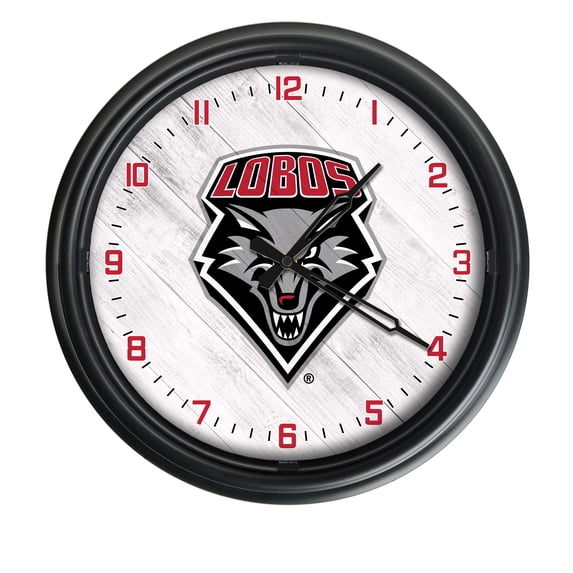 University of New Mexico Indoor/Outdoor LED Wall Clock