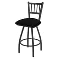 thumbnail image 1 of Holland Contessa XL 36" Bar Stool - Pewter/Black Vinyl Seat, 1 of 2