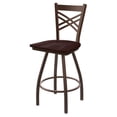 thumbnail image 1 of Holland Catalina XL 30" Bar Stool - Bronze/Cherry Maple Seat, 1 of 2
