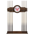 thumbnail image 1 of Eastern Washington Eagles Eight Stick Pool Cue Rack - Chardonnay, 1 of 3