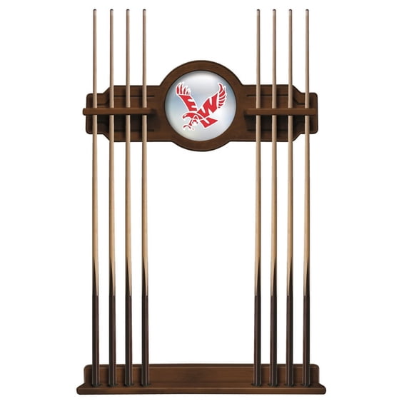 Eastern Washington Eagles Eight Stick Pool Cue Rack - Chardonnay