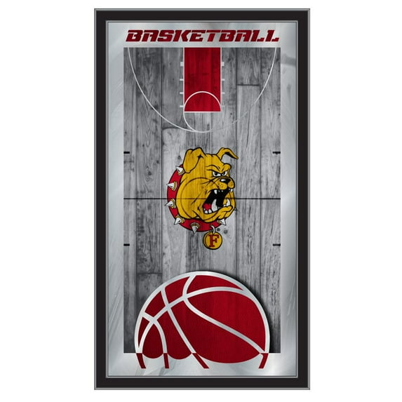 Holland Bar Stool Ferris State University 15" x 26" Basketball Mirror