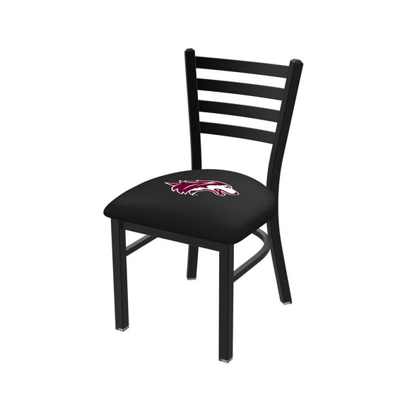 Holland Bar Stool L00418SouIll 18 in. Southern Illinois Chair with Salukis Logo