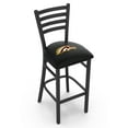 thumbnail image 1 of L004 Western Michigan 25" Stationary Counter Stool with Black Wrinkle Finish, 1 of 2
