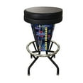thumbnail image 1 of Holland Bar Stool L500030TulsaUBlkVinyl Tulsa Lighted Bar Stool, 1 of 5